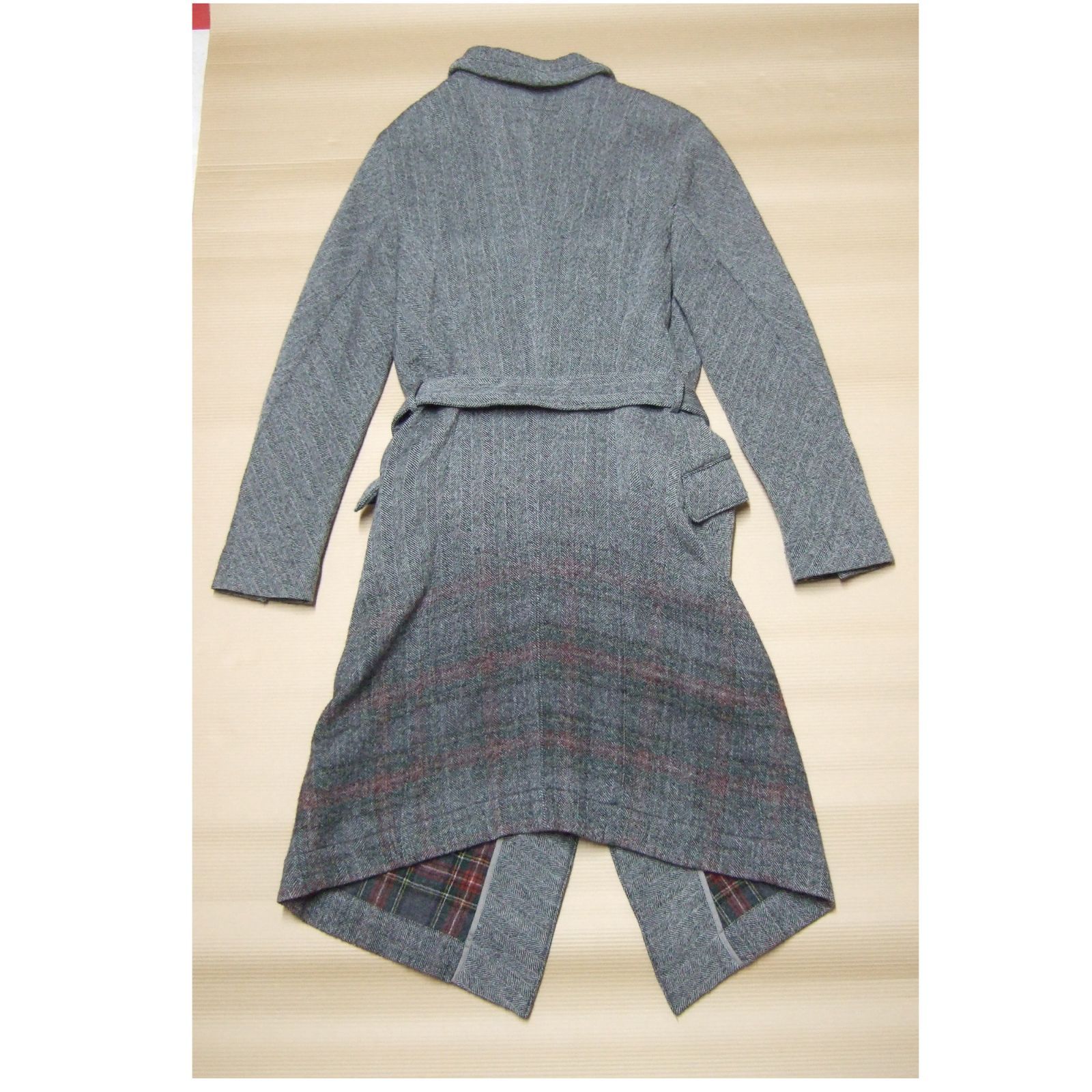 vivienne westwood MAN ヘリンボーン 変形コート 中古・古着通販 