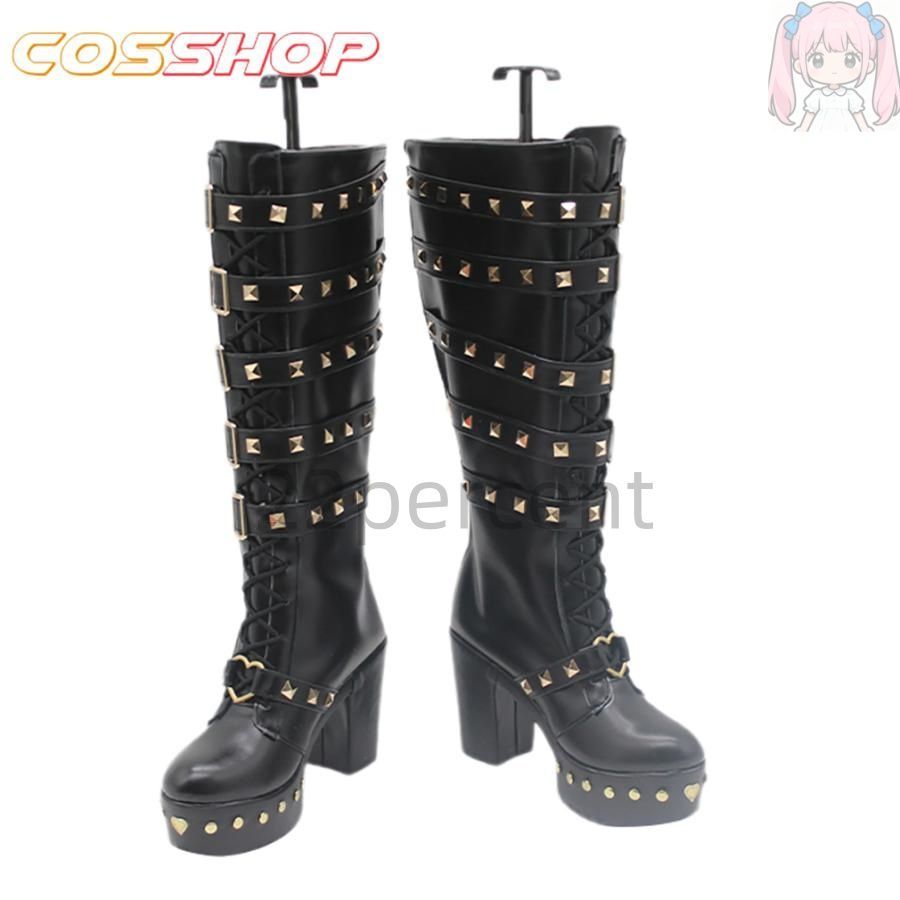 vtuber にじさんじ 狂蘭メロコ コスプレ靴 コス靴 コスプレブーツ コスチューム ハロウィン イベント