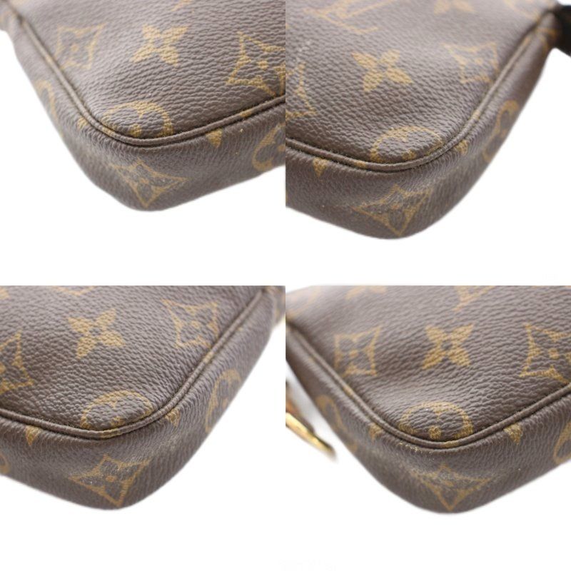 ルイヴィトン　ポーチ　アンティグア　ポシェット　ブラウン ルイヴィトン LOUIS VUITTON モノグラム ポシェット・アクセ