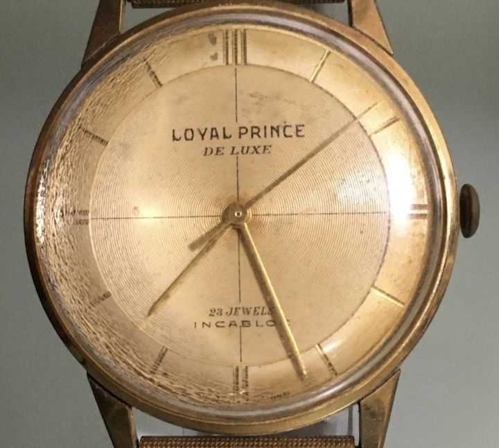 LOYAL PRINCE DE LUXE INCABLOC 手巻き時計