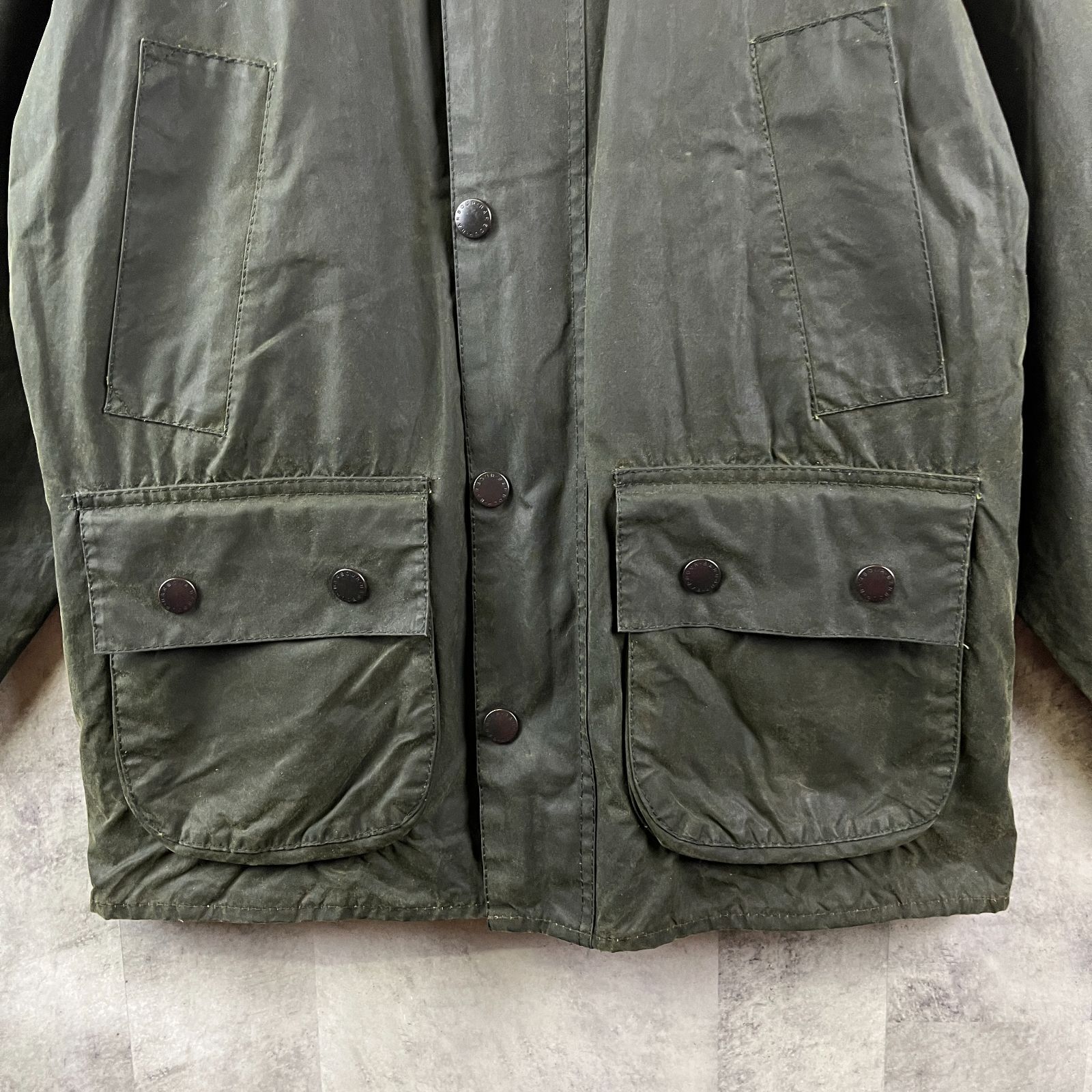 【美品】Barbour BEDALE 38 オイルドジャケット　セージ Barbour（バブァー）BEDALE JACKET（ビデイルジャケット）