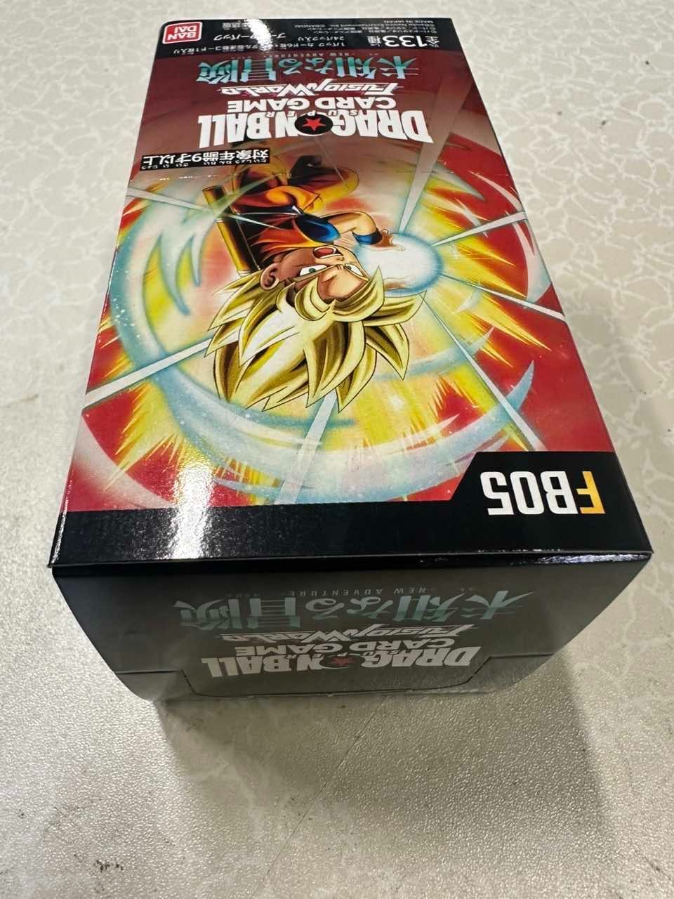 新品未開封 初期不良品 テープなし ドラゴンボールスーパーカード