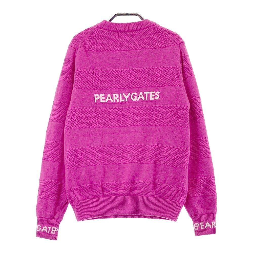 パーリーゲイツ　ハイネックニットプルオーバー パーリーゲイツ】ソフトタッチハイネックニット プルオーバー パーリー