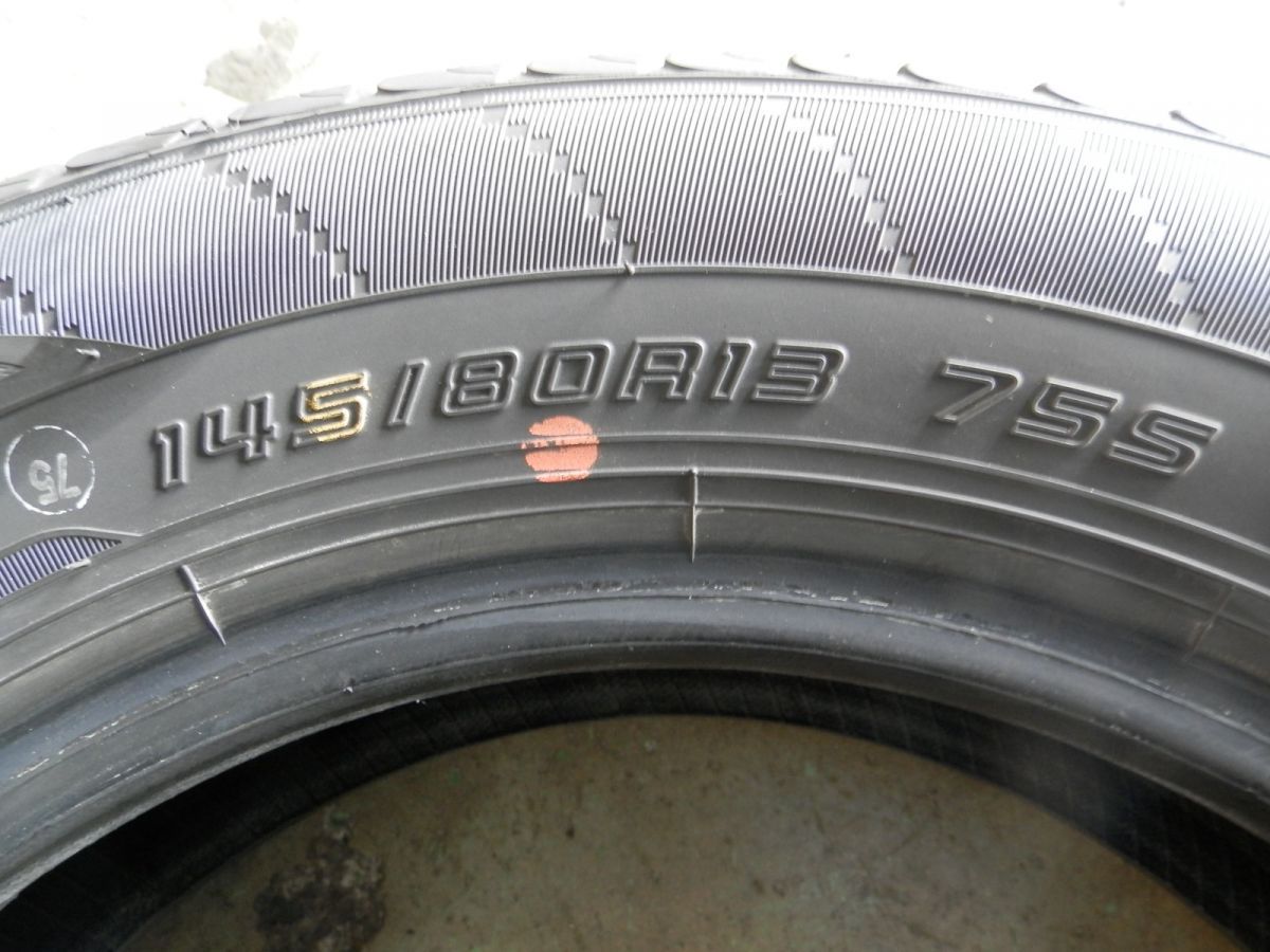 145/80R13 ダンロップ ENASAVE EC204 ラジアルタイヤ 4本SET