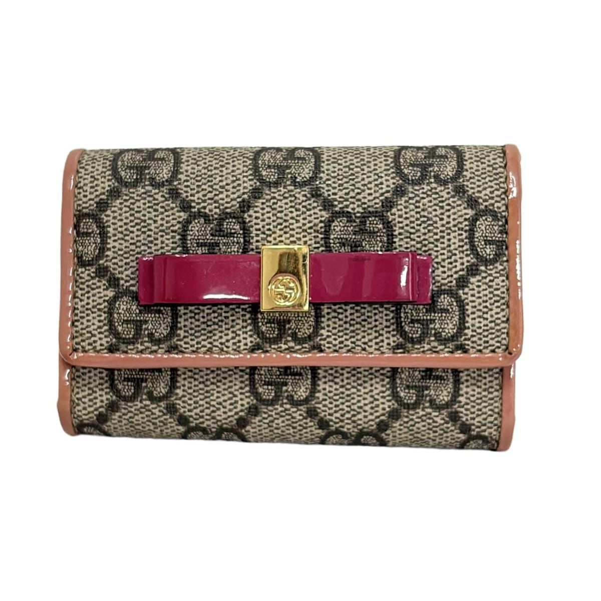 GUCCI GGパターン キーケース ブラウン GUCCI GGパターン キーケース ブラウン GUCCI GGパターン キーケース