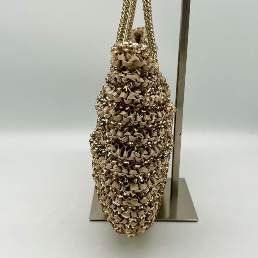 ✨️極美品✨️ANTEPRIMA カリーナ ワイヤーバッグ 編み込み ゴールド  