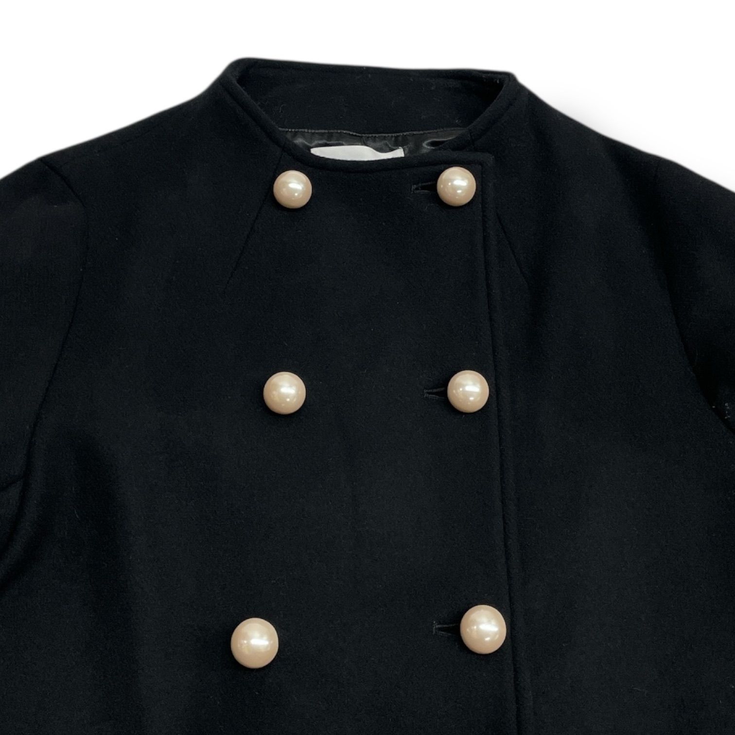 新品タグ付き/Stina closet/パールボタン/コート STINA closet スティナ クローゼット Pearl button coat パールボタン