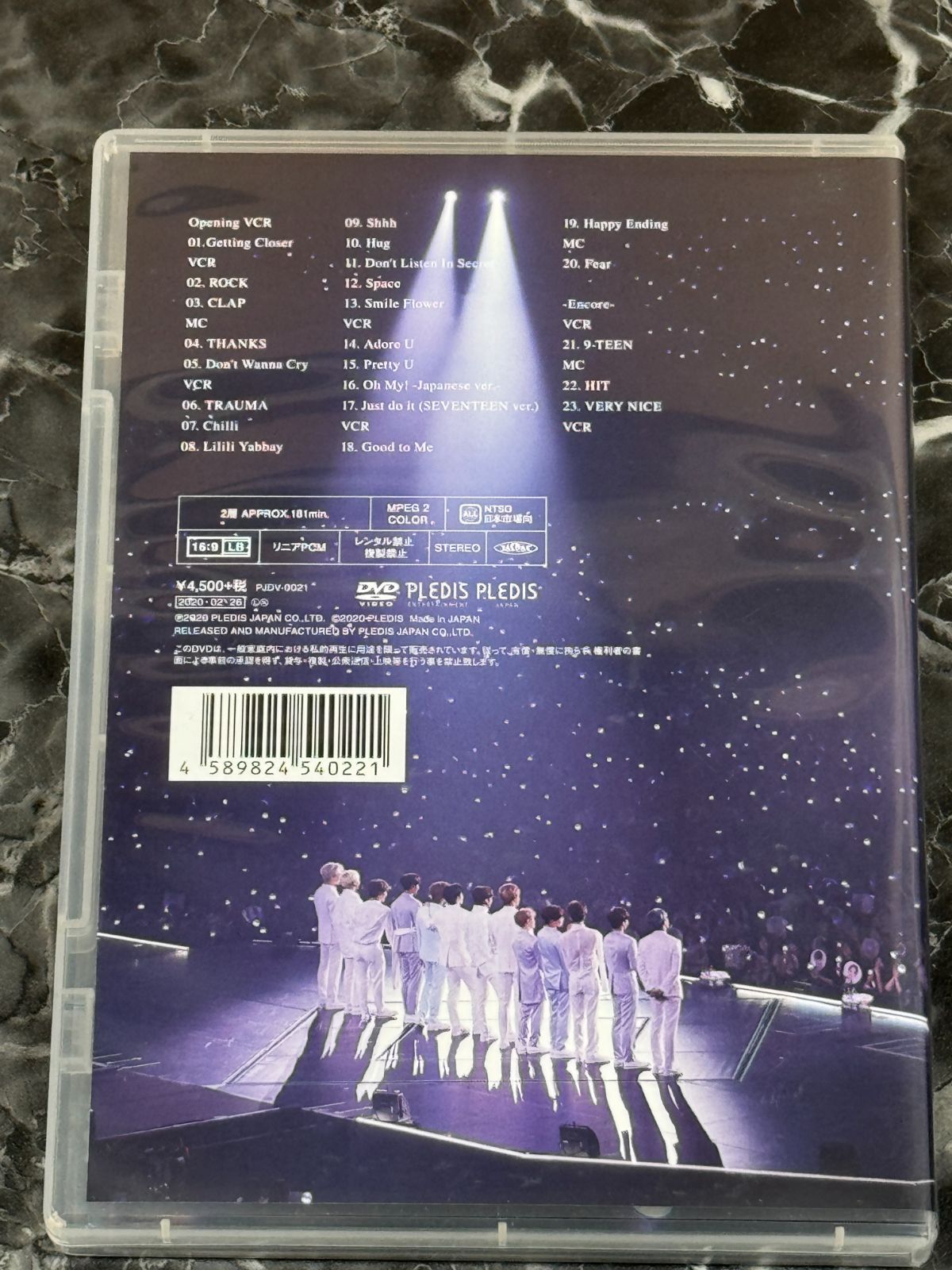 06.SEVENTEEN / SEVENTEEN WORLD TOUR ODE TO YOU IN JAPAN [通常盤]