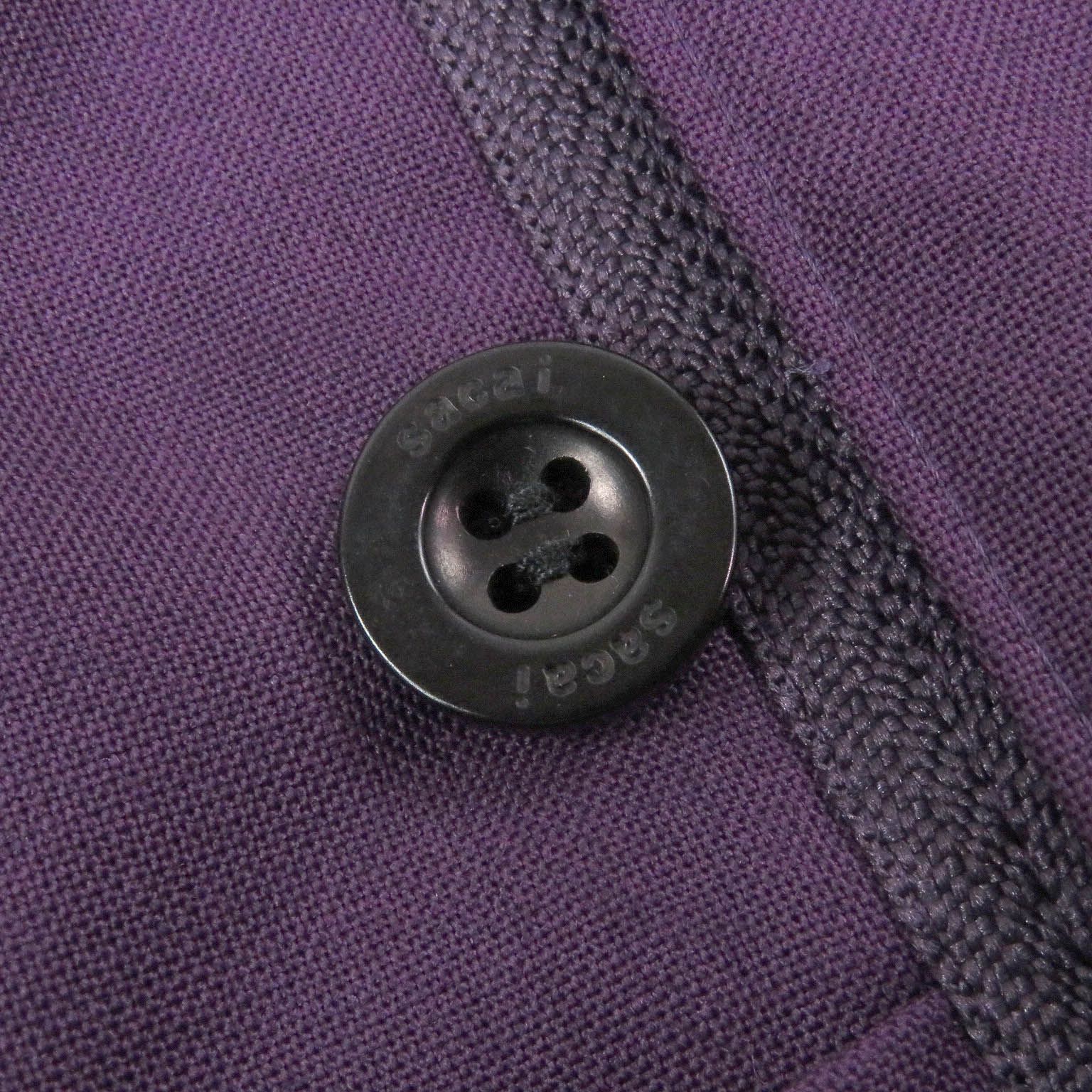 リメイク つなぎ 雅結 鯉 家紋 オールインワン 良品□Sacai サカイ 22AW 22-020669M Suiting Jumpsuits ロゴ