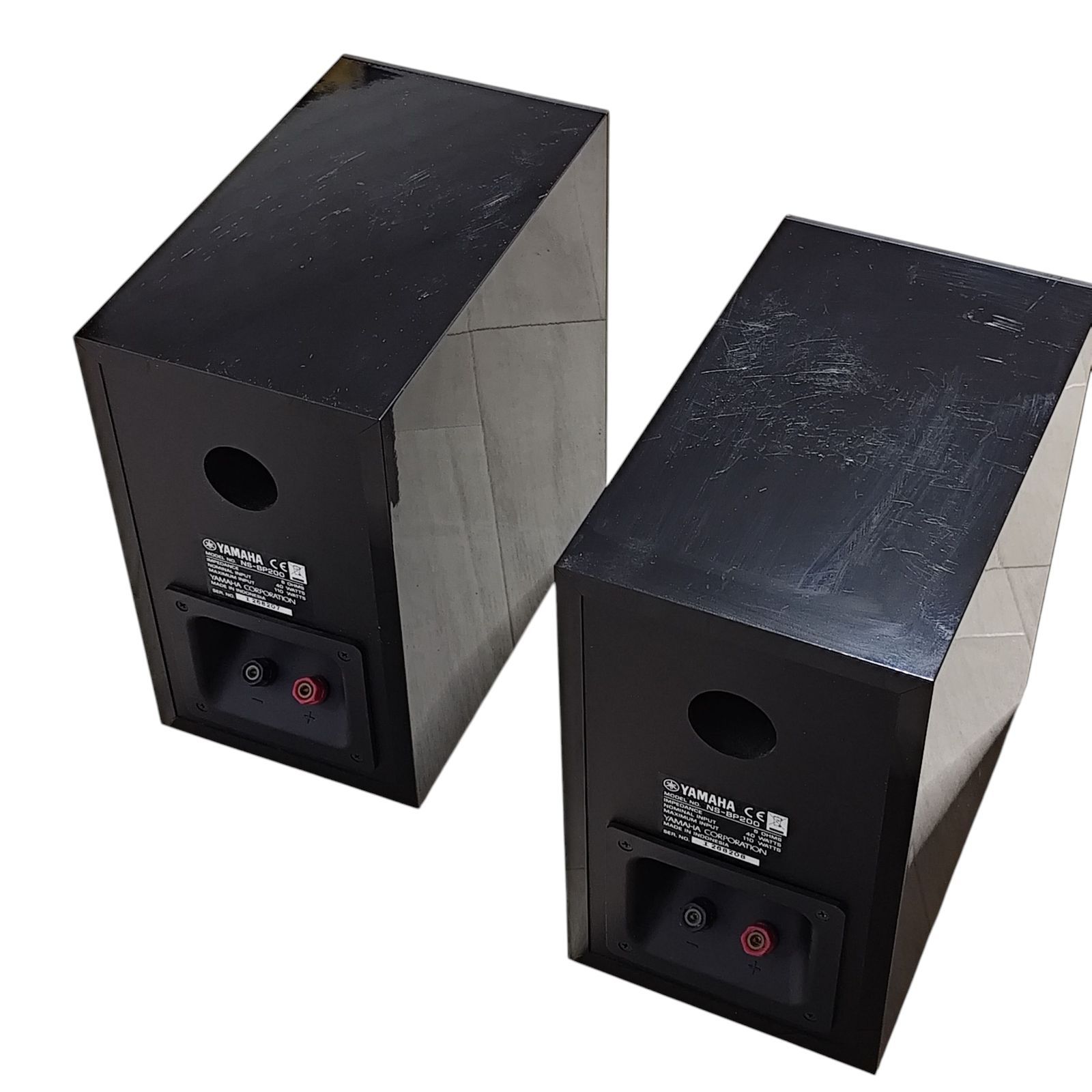  管理番号2880 ヤマハ YAMAHA スピーカー ピアノブラック 2台1組 NS-BP 200 BP スピーカー スピーカー ウーファー