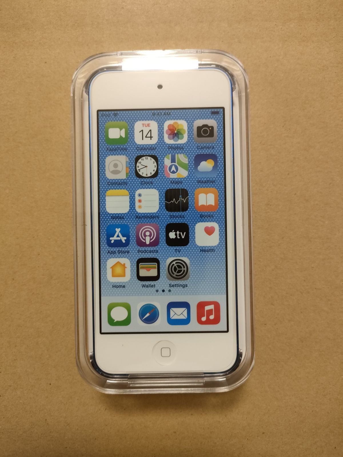 新品未開封 iPod touch 32GB Blue 青 第7世代オーディオ機器 - ポータブルプレーヤー