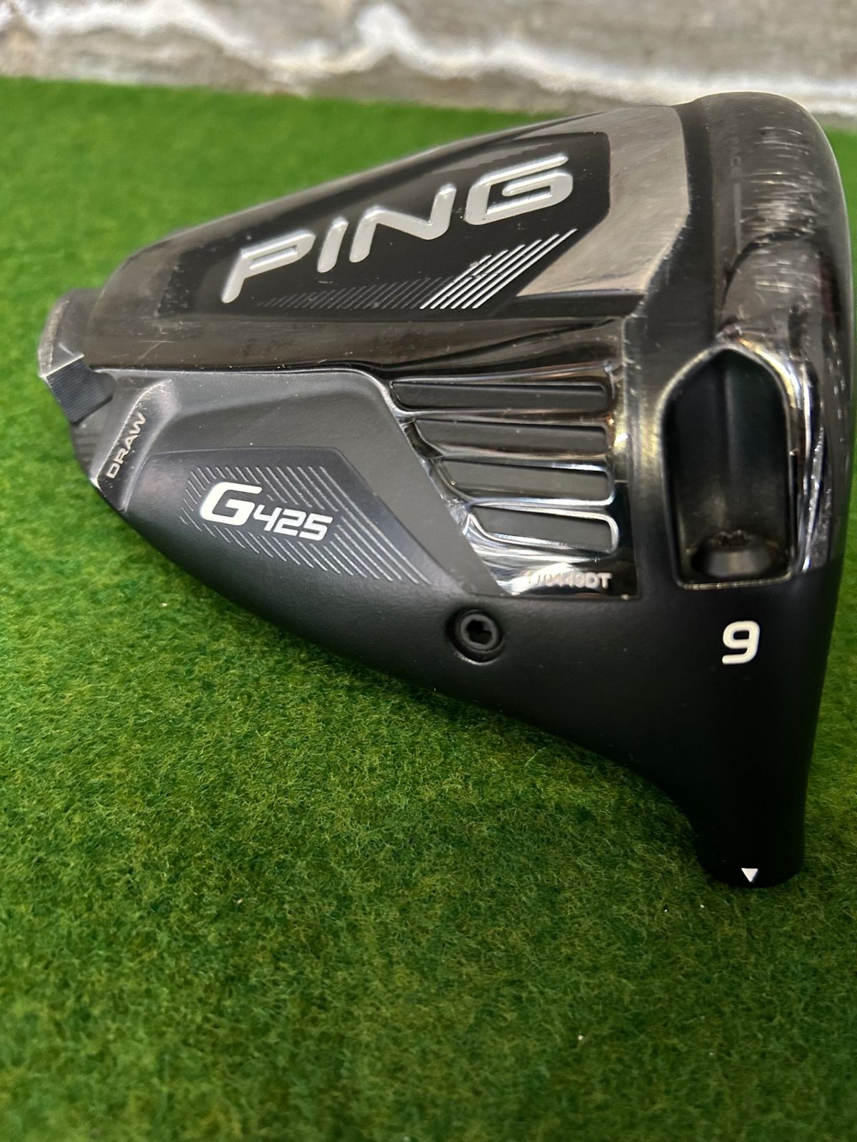 PING ドライバー G425 MAX ヘッドのみ 9° G425MAX 9度 中古 カバー 