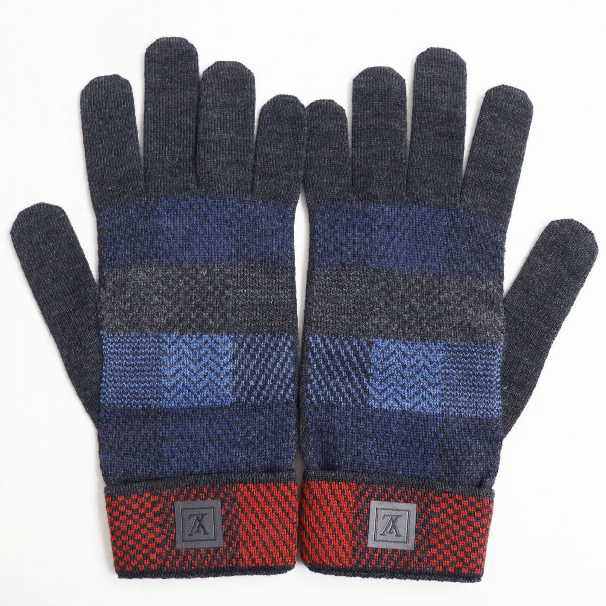 極美品○LOUIS VUITTON ルイヴィトン M75384 ウール100％ ダミエ