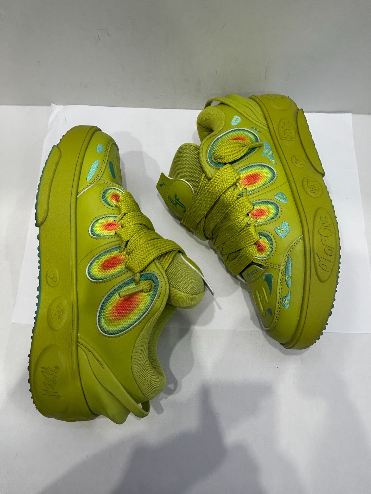 中古 PUMA ラメロ ボール スニーカー 27.5cm プーマ バッシュ バスケ 