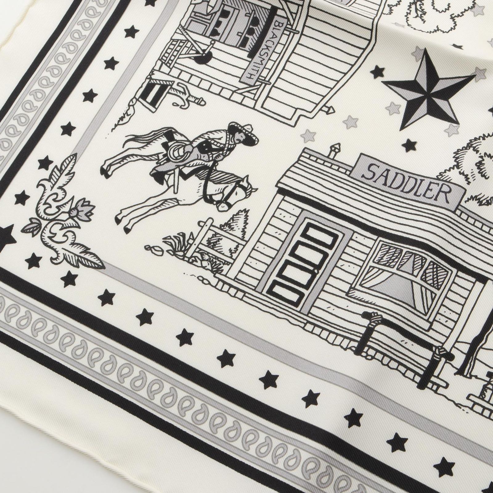 エルメス HERMES スカーフ カレ55 Hermes Paris Station H043455S 