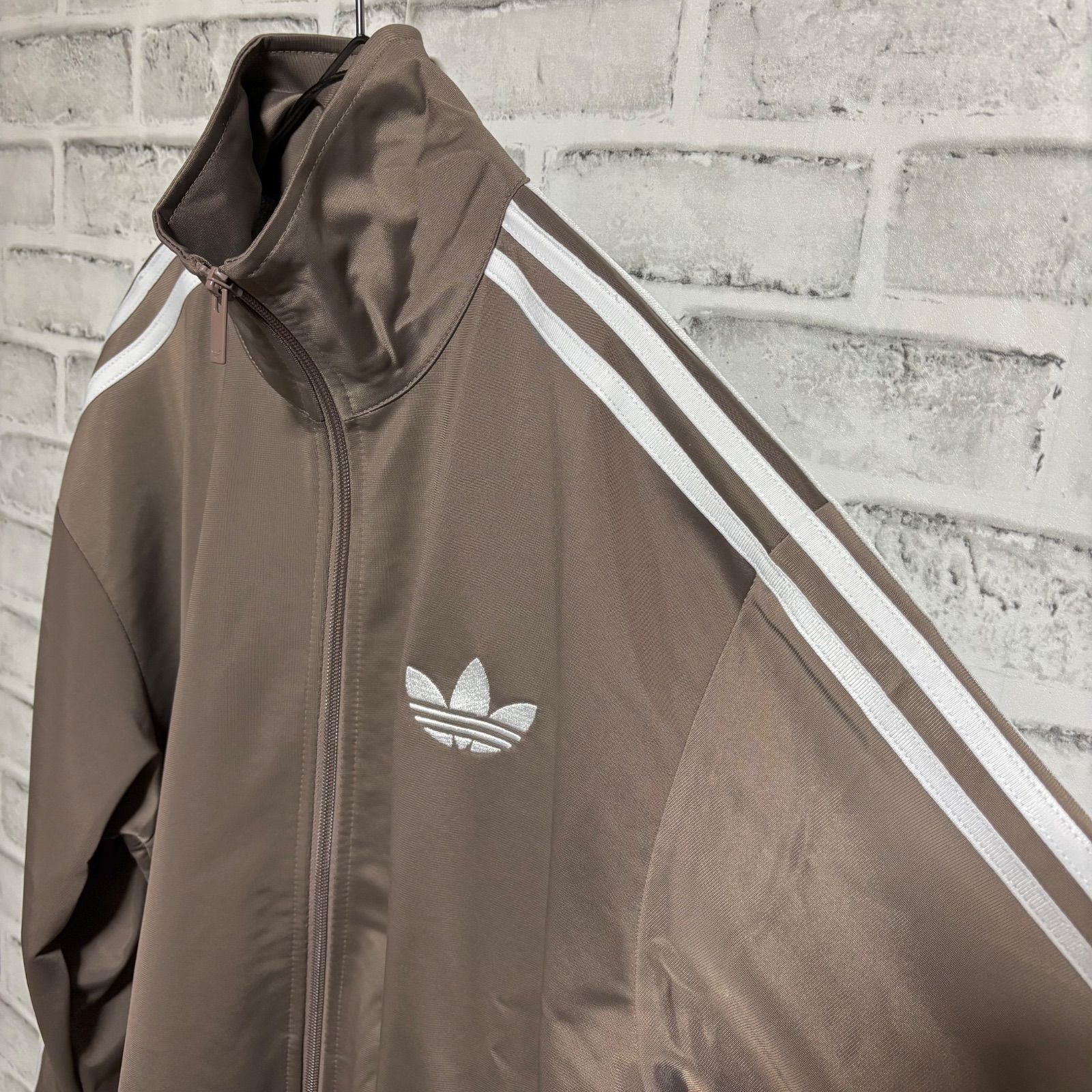 新品XL⭐️adidas スナイデル トラックジャケット モカブラウン×ホワイト 新品XL⭐️adidas スナイデル トラックジャケット モカブラウン×ホワイト