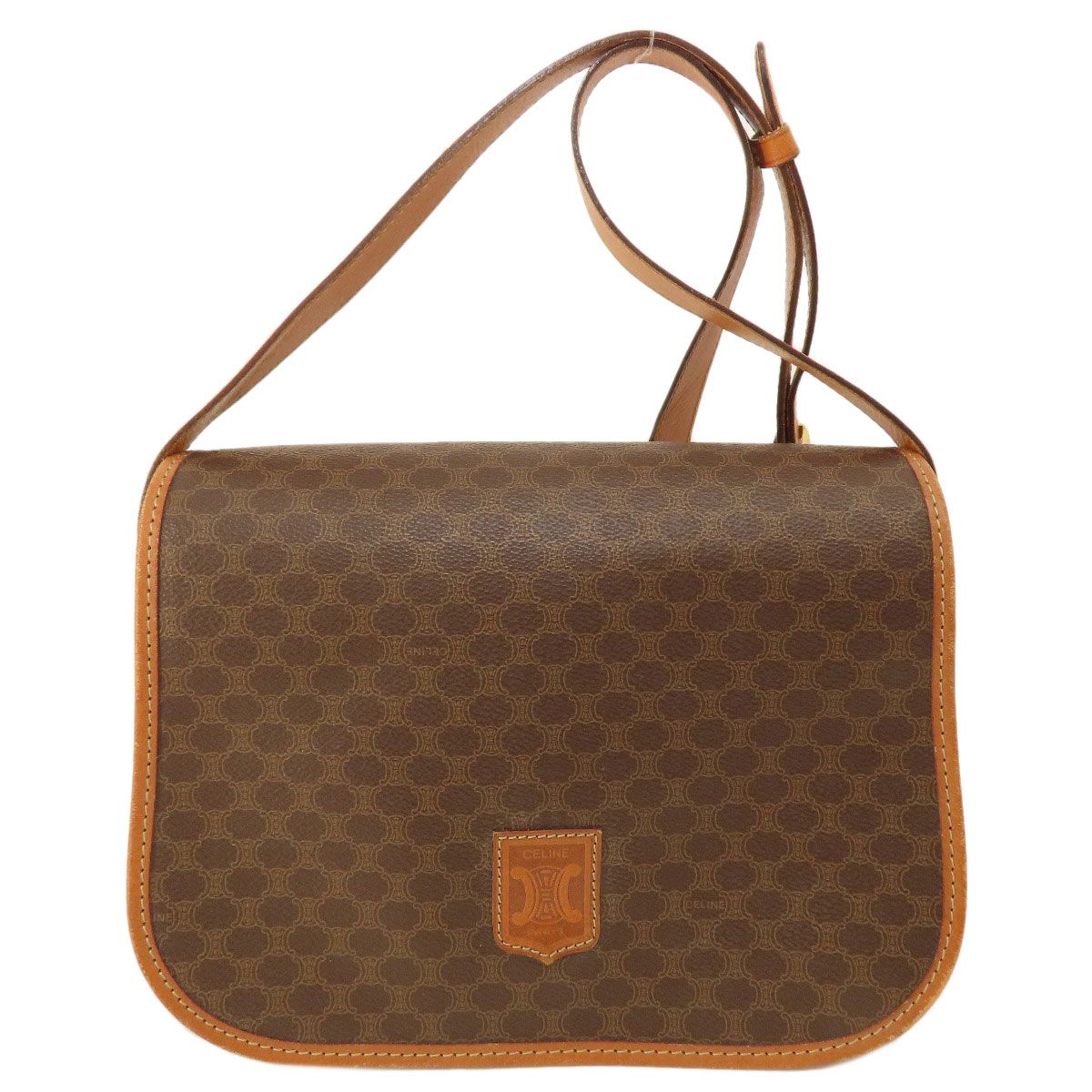 CELINE マカダム レディース ショルダーバッグ 9028 CELINE セリーヌ ショルダーバッグ ワンショルダー マカダム柄