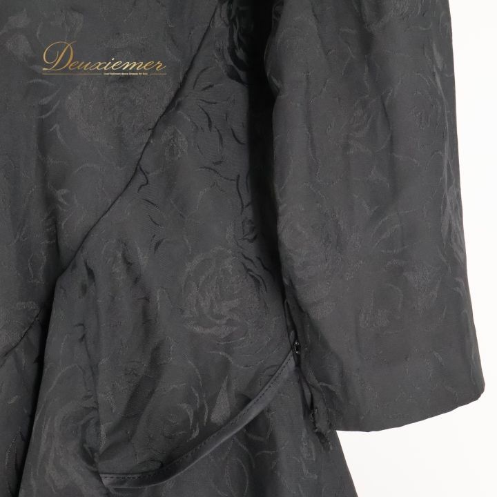 フラメンコ 衣装 ワンピース ドレス アトリエ貴美恵 黒 薔薇 青 ボランテ フリル ダンス 光沢 ブラック系 パーティ 発表会 フラメンコドレス 薔薇柄 シックなデザイン 光沢感 大人 フリルデザイン エレガント ダンスコスチューム 舞台衣装 おしゃれ LLC-HASEGAWATOSO_COM