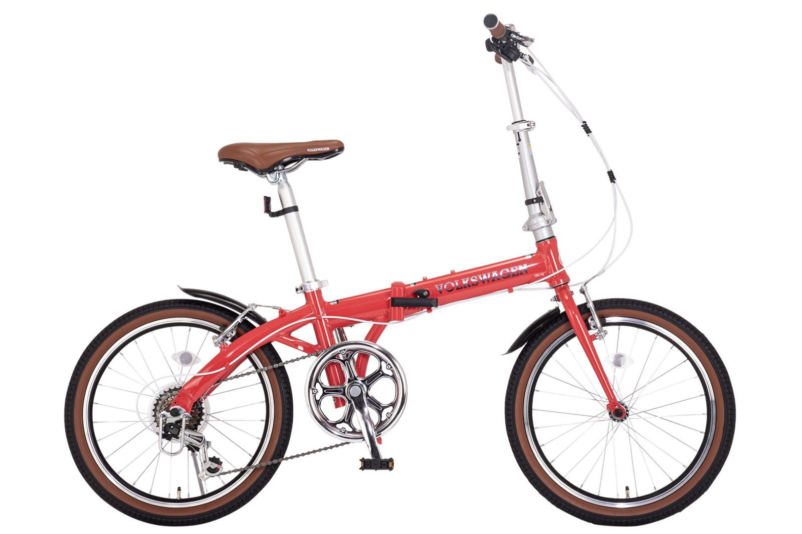 VOLKSWAGEN 折りたたみ自転車 Type-2 赤 Amazon | フォルクスワーゲン 自転車 Type－2 折畳