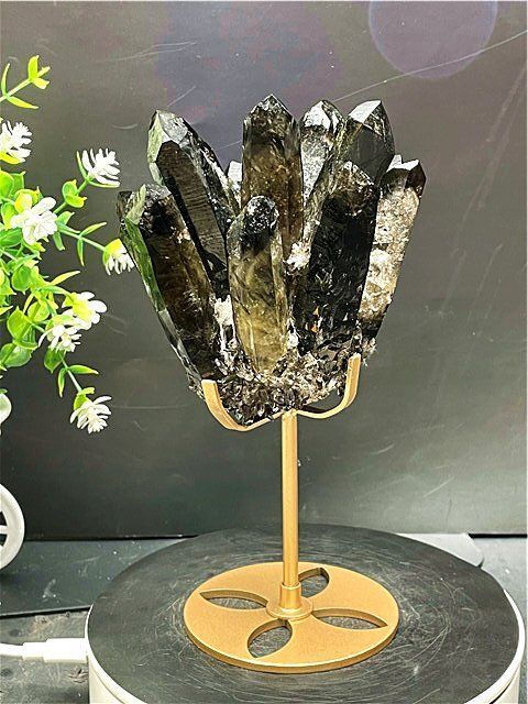 ☆超綺麗高透明度水晶クラスターB87C6/163C18A