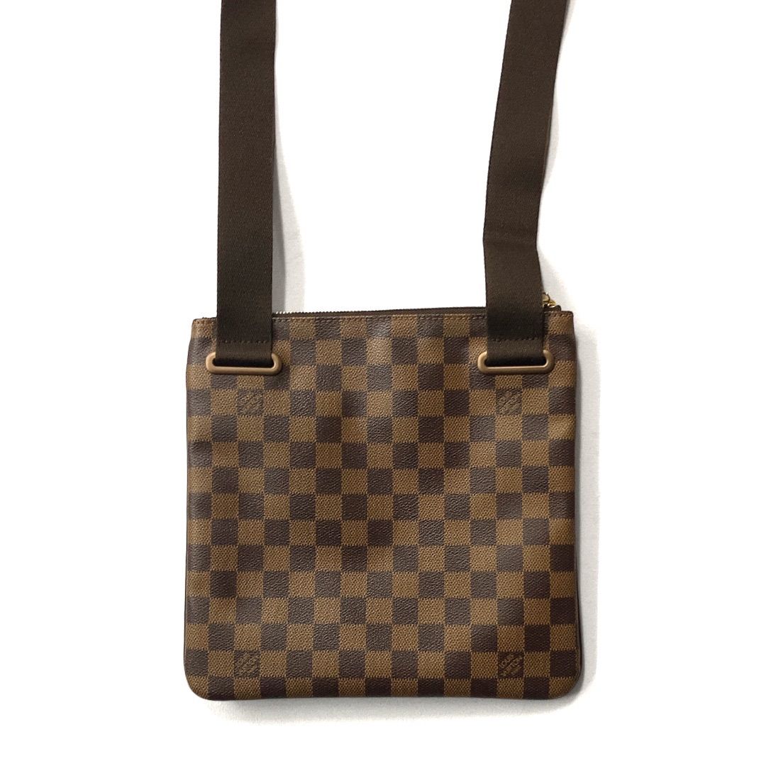 美品】10年製 LOUIS VUITTON ルイヴィトン N41100 ダミエ ポシェット