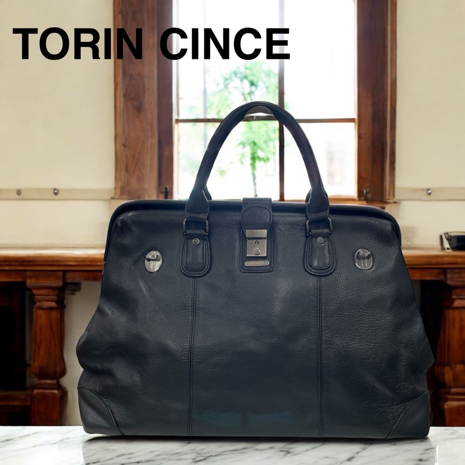 TORIN CINCE がま口 ドクターバッグ ビジネスバッグ