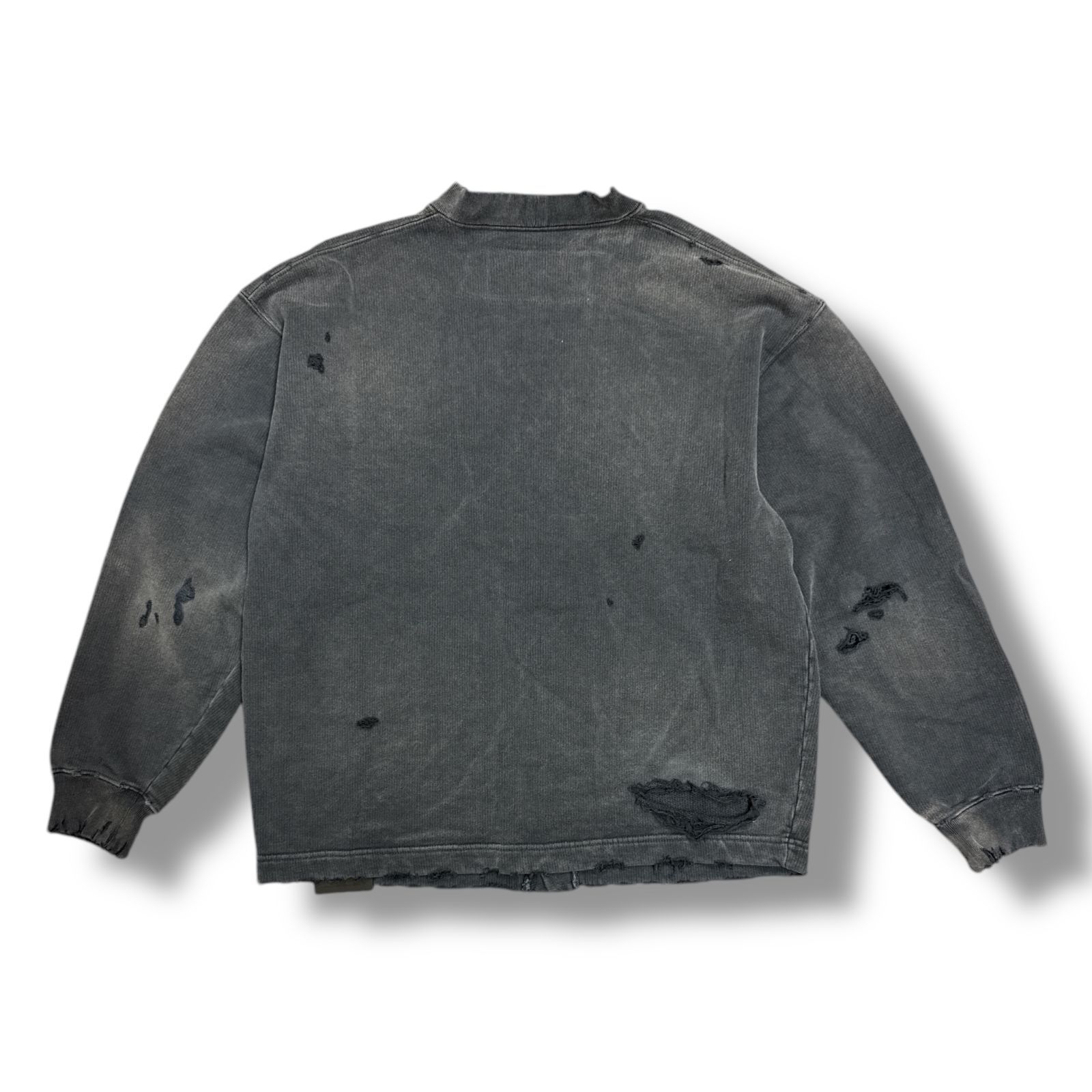 未使用品NEIGHBORHOOD/SAVAGE SWEAT CARDIGAN黒L 参考上代46200円 未使用品 NEIGHBORHOOD 25SS SAVAGE SWEAT CARDIGAN