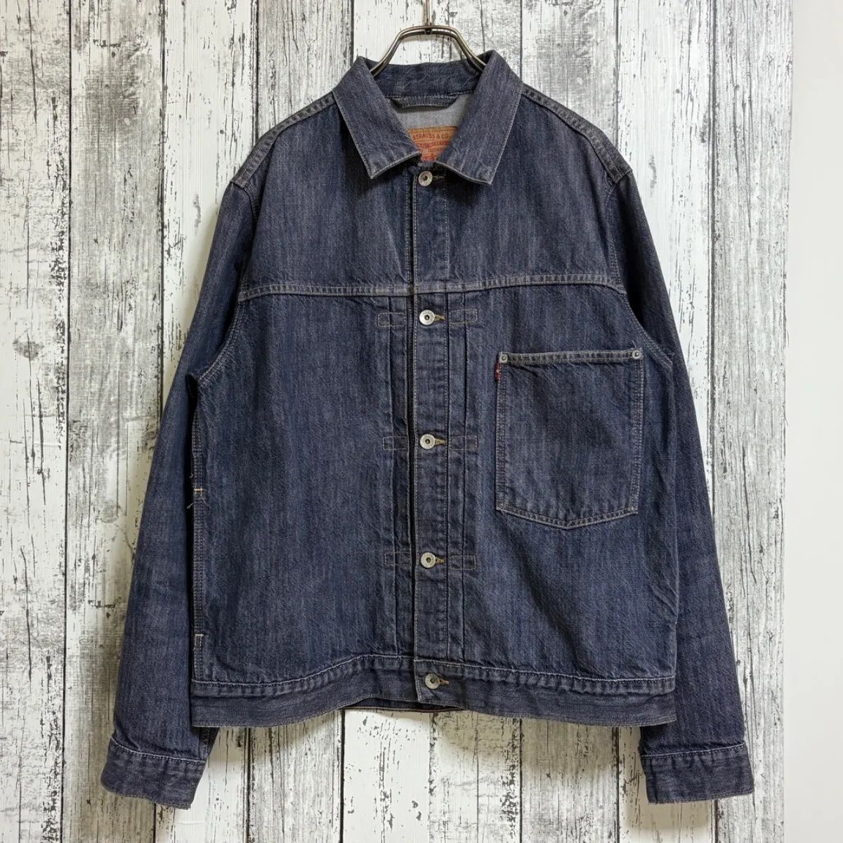 ユーロリーバイス Levi's 大戦モデル 70501 04 1st 濃紺 USED Euro Levi's デニムジャケット サイズ M - メルカリ