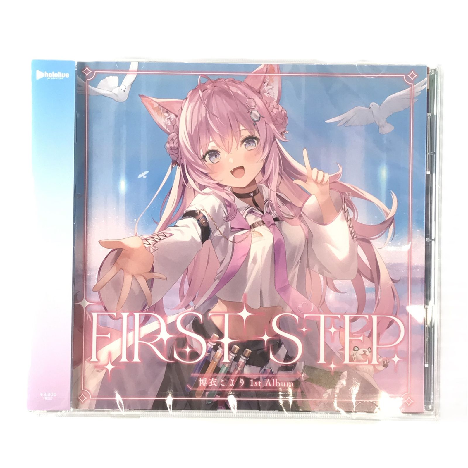 博衣こより 1st Album FIRST STEP ジャケットカード　4種 博衣こより1st Album『FIRST STEP』予約特典付 ホロライブ