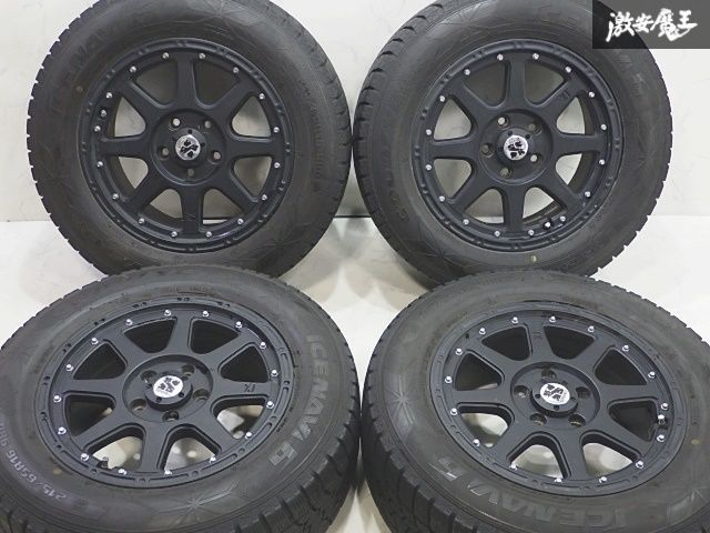 ●XTREME|エクストリームJ 16インチ 7J ＋35 5H 5穴 PCD114.3 ホイール 4本セット タイヤ付き デリカ エクストレイル アウトランダー