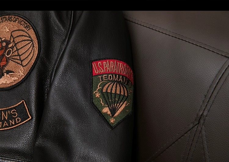 頭層牛革 フライトジャケット