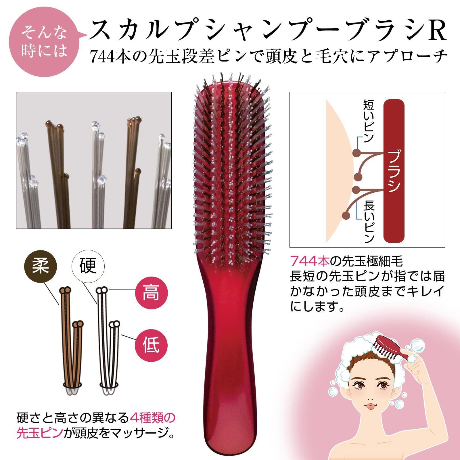 ヘアブラシ トップ 臭い