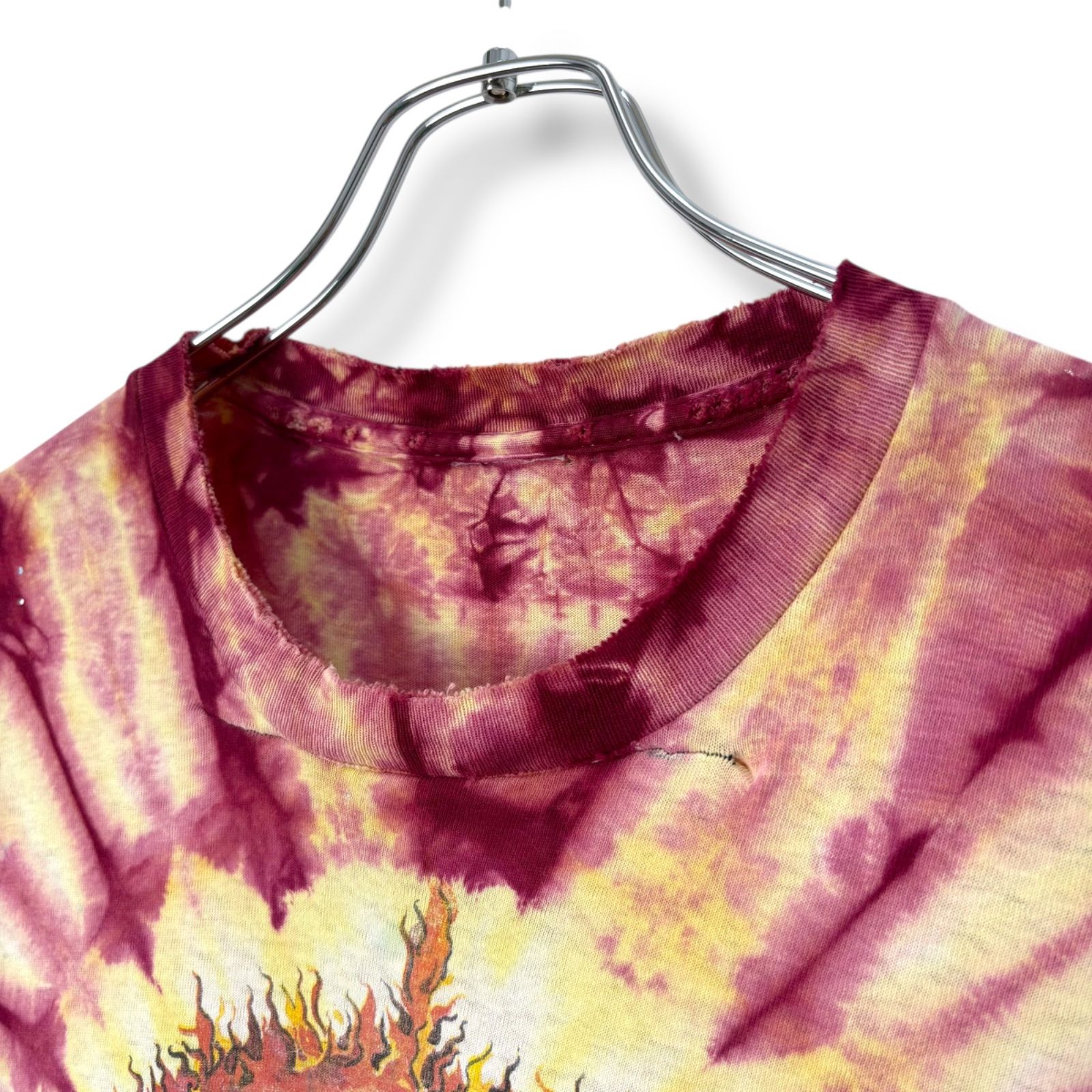 Special】 80s Grateful Dead Tie Dye Print Band T-Shirt 80年代 