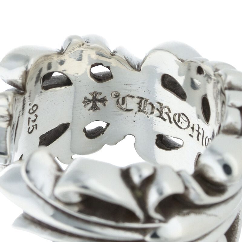 クロムハーツ フローラルリング23号 Chrome Hearts クロムハーツ フローラルクロスリング 23号 クロム