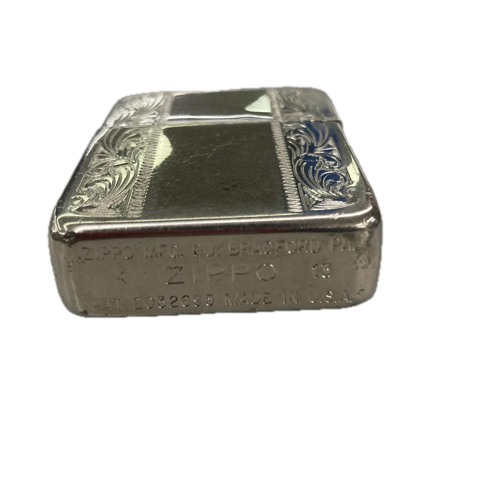 170590 現状品 ZIPPO ジッポ 2013年製　ベネチアン シルバー [1000023022460] 170590 現状品 ZIPPO ジッポ 2013年製 ベネチアン シルバー - メルカリ