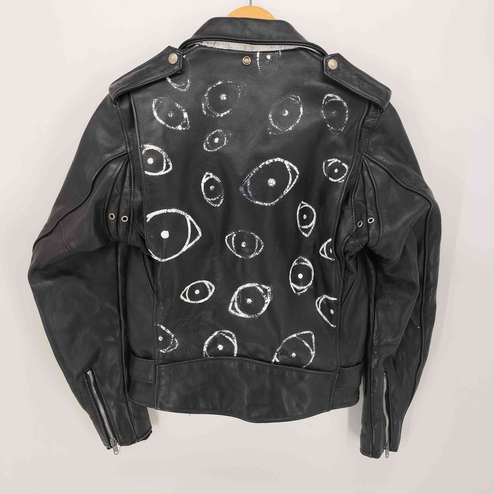 ショット Schott 80-90s PERFECT バイカータグ後期 ペイント ダブル