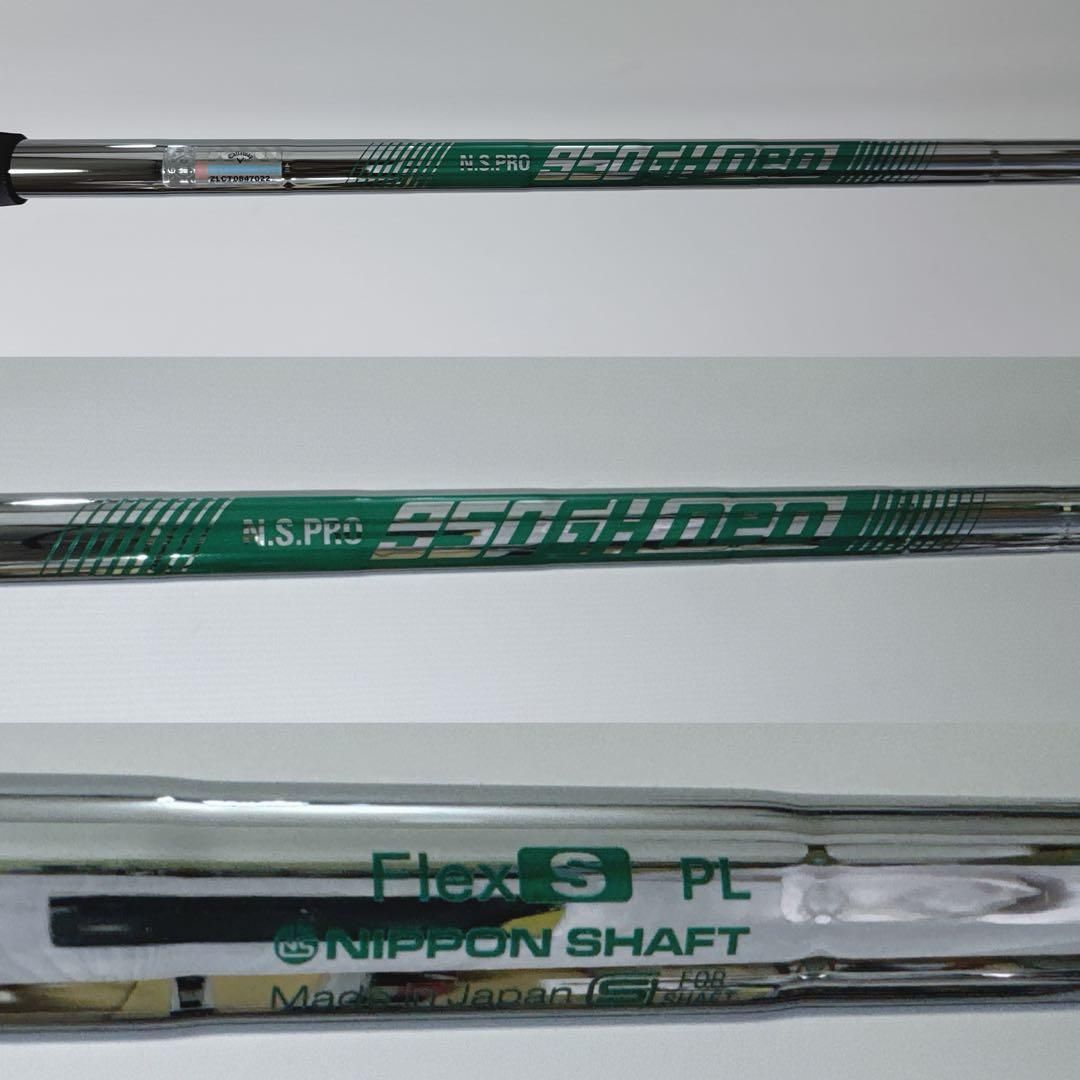 激レアレフティ美品 キャロウェイ PARADYM 7番単品アイアン S 左