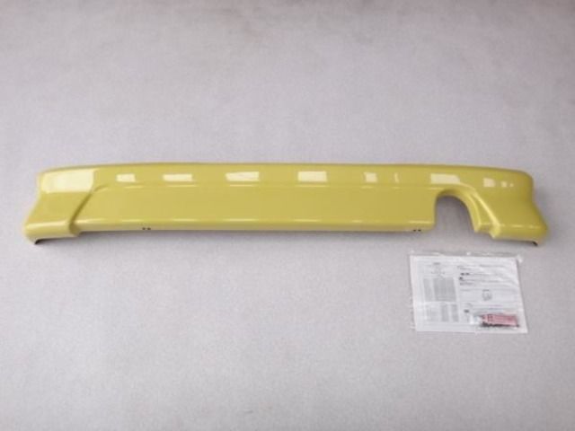 新品 純正OP ROAR H81W ekワゴン リア アンダースポイラー 黄
