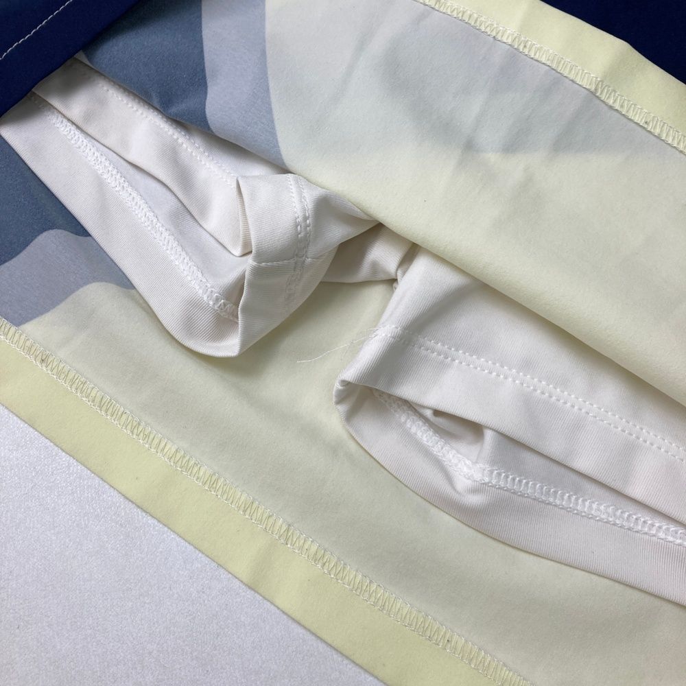 サイズ：M DESCENTE GOLF デサントゴルフ インナー付スカート イエロー