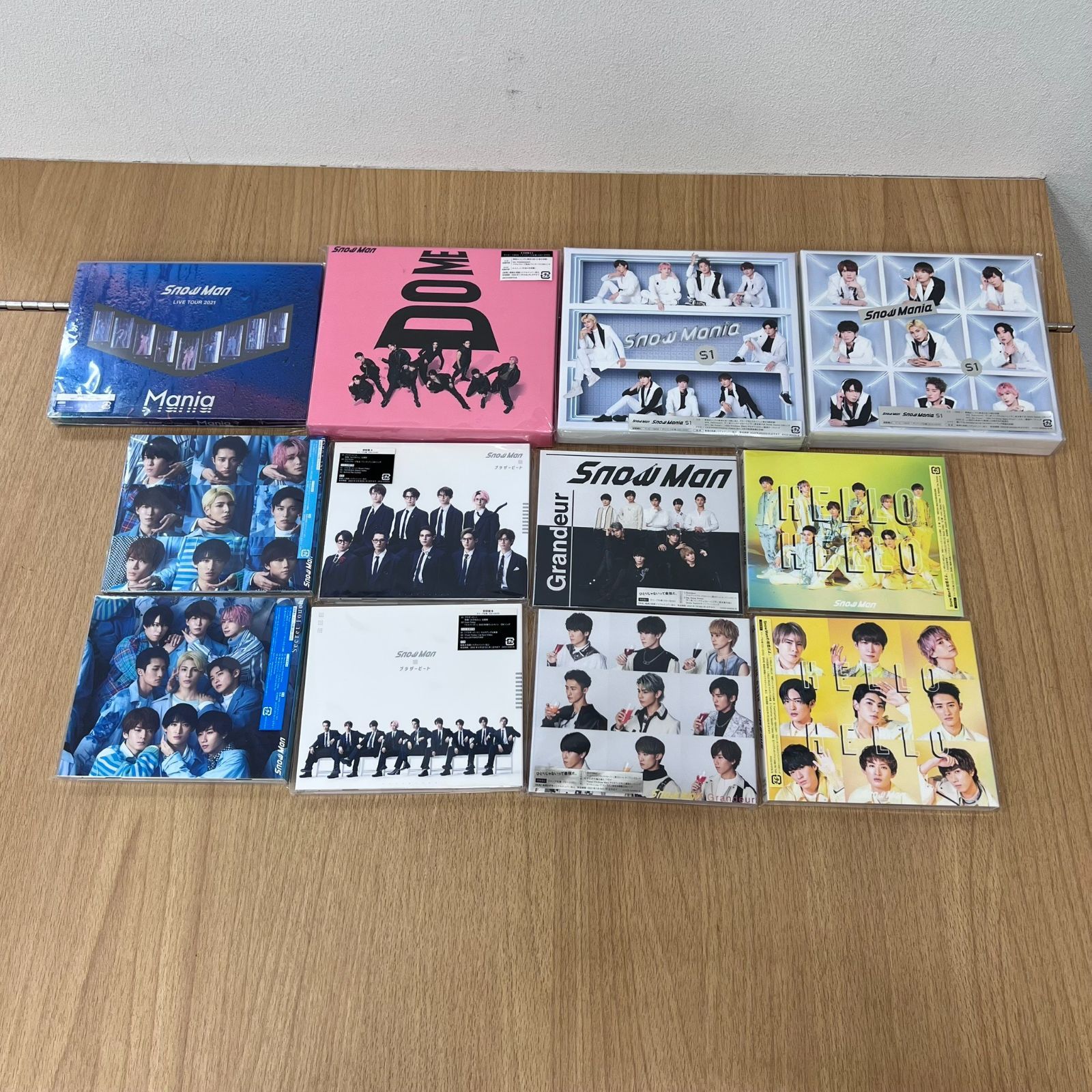 全国送料無料・イイ店 全て未開封品】SNOWMAN CD DVD 12枚セット 初回限定盤含む 邦楽