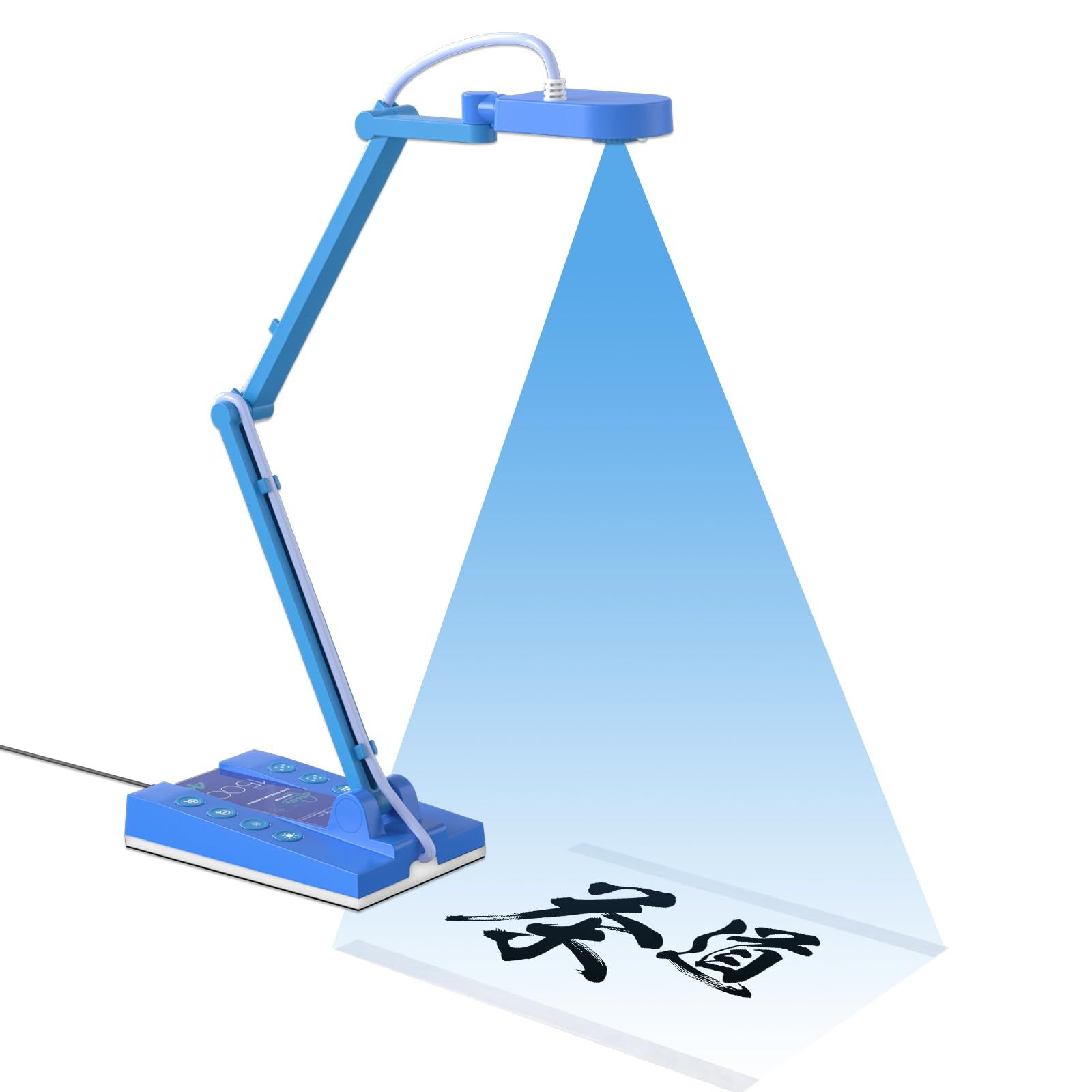 商品 Basicolor 書画カメラ 1500万画素 ズーム機能 webカメラ 4K 30fps オートフォーカス 折りたたみ式 ポータブル 実物投影機 Win Mac ChromeBook用 プラグプレイ オンライン授業 テレビ会議 ライブ向け