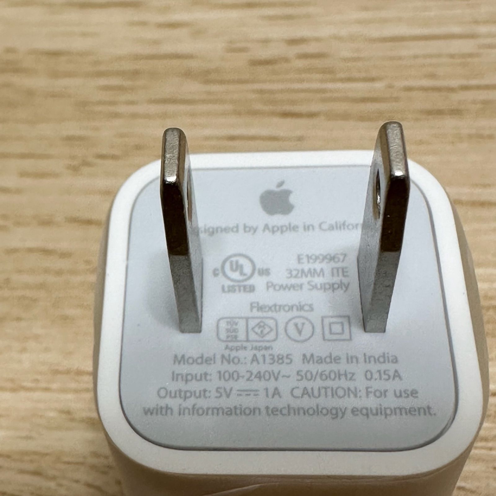 アップル Apple 純正 5W USB電源アダプタ MD810LL/A ML-240529