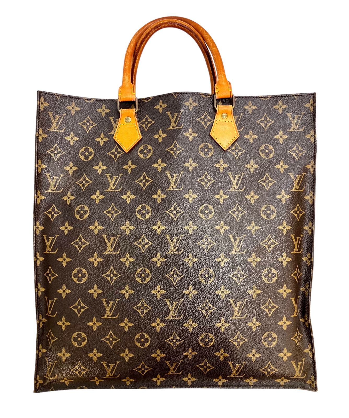 ルイ・ヴィトン キャンバス ブラウン SAC PLAT ハンドバッグ プティット・サックプラ モノグラム｜ルイ・ヴィトン 公式サイト