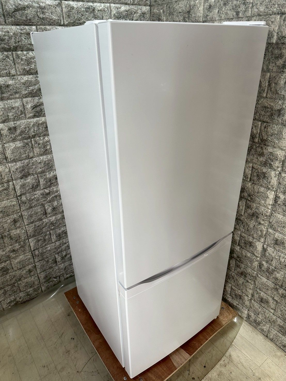 大阪 3か月保障付き 冷蔵庫 マクスゼン 2ドア 2025年 JR117ML01WH R-766