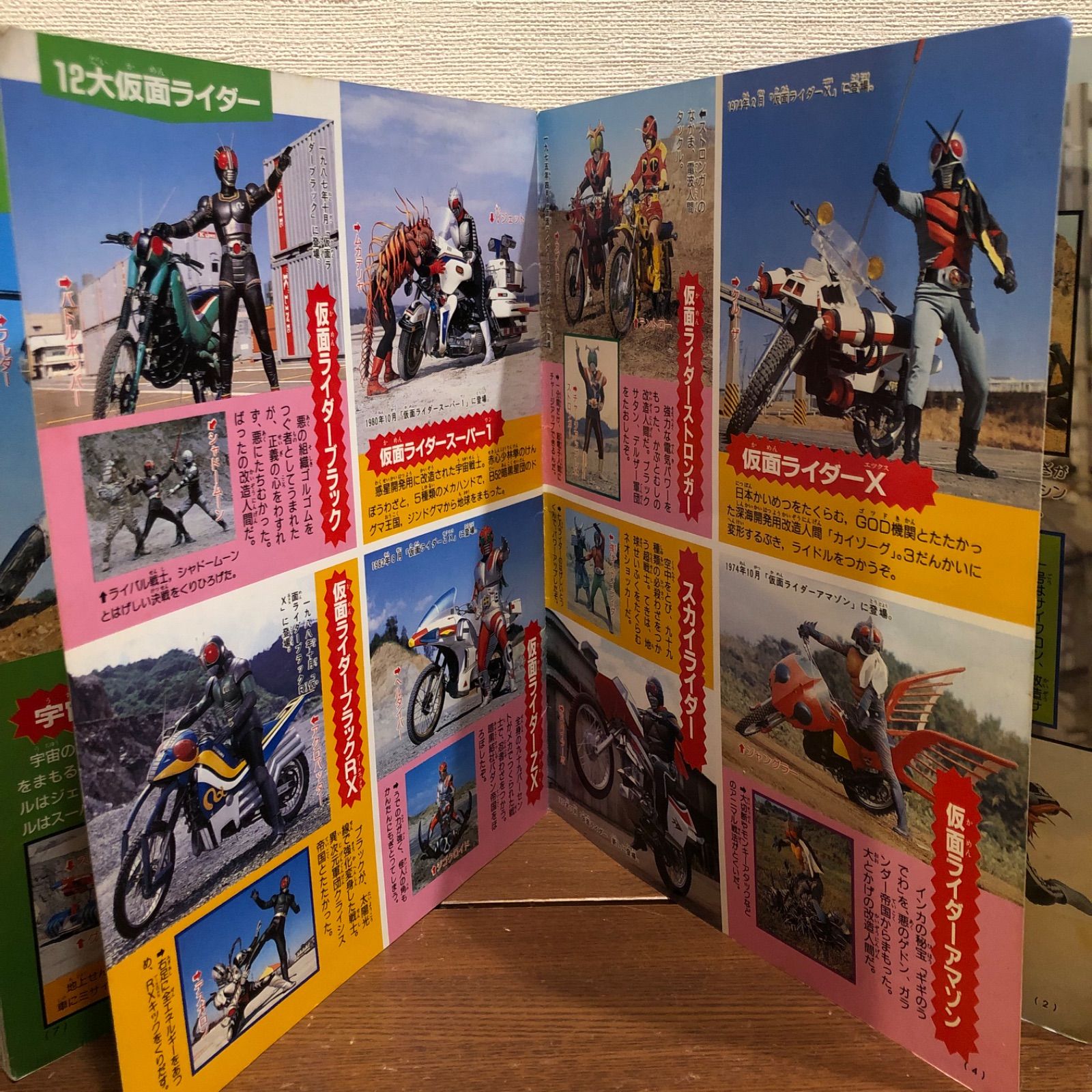 テレビマガジン カラースペシャル100 変身ヒーロー大図鑑 講談社 1990