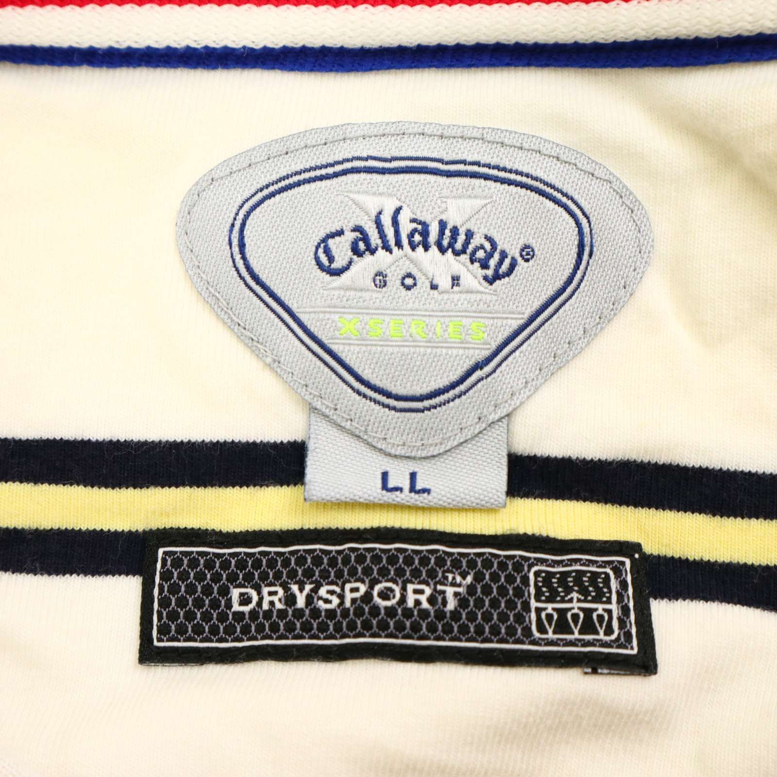 Callaway キャロウェイ ゴルフ X-SERIES 春夏 DRYSPORT☆ ボーダー