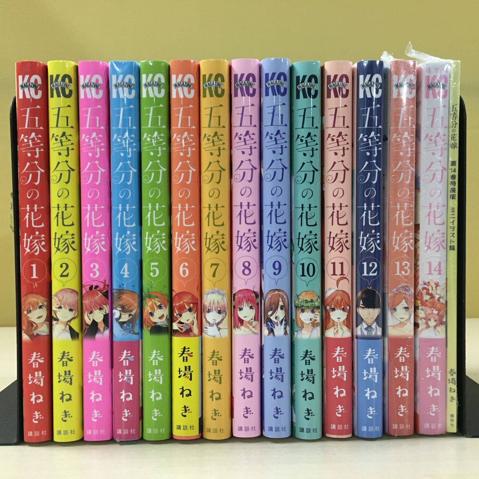 五等分の花嫁 1-14巻 全巻セット + ポストカード - メルカリ