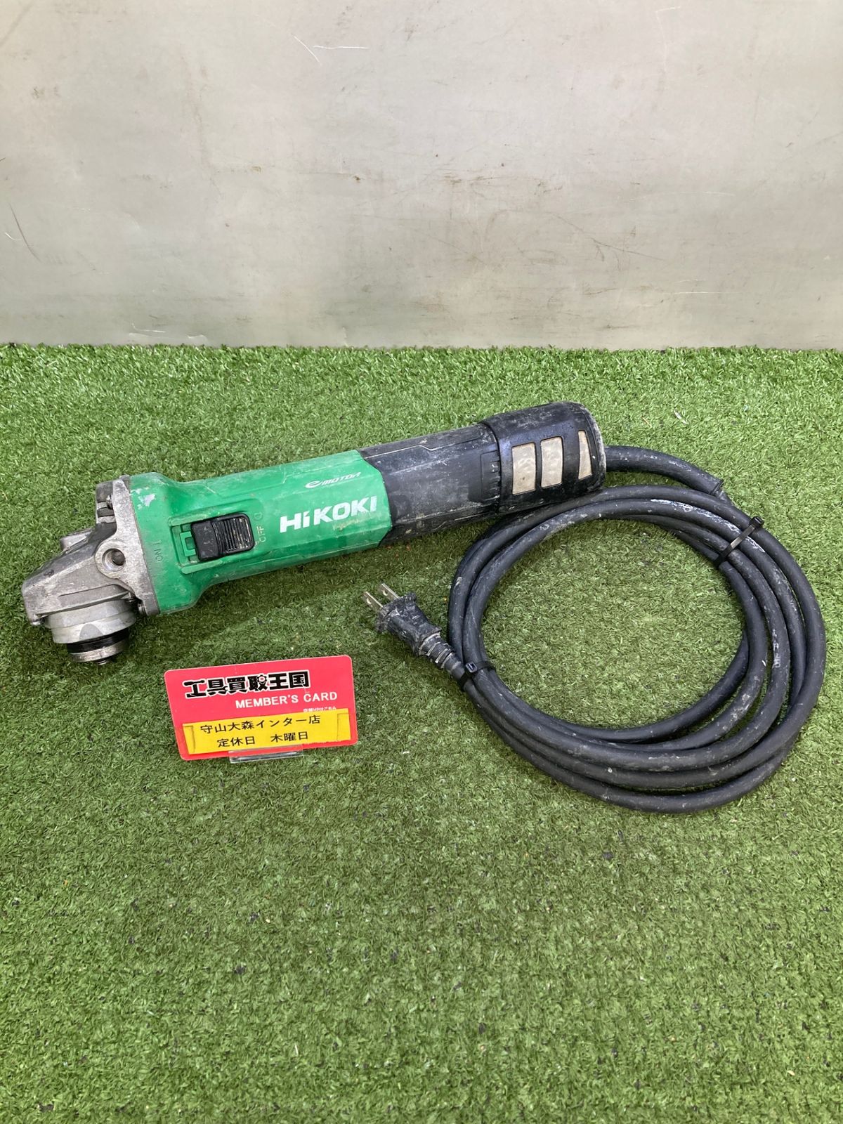 品 0921 HiKOKI ハイコーキ 100㎜電子ディスクグラインダ G10VE2 ITDMYCBMUG0O