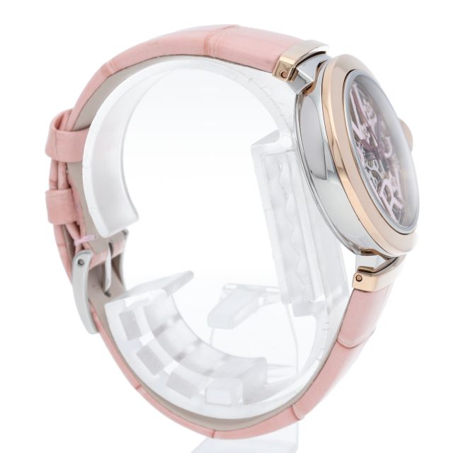 ブルガリ ルチェア スケルトン オートマチック 33mm 桜 日本限定100本