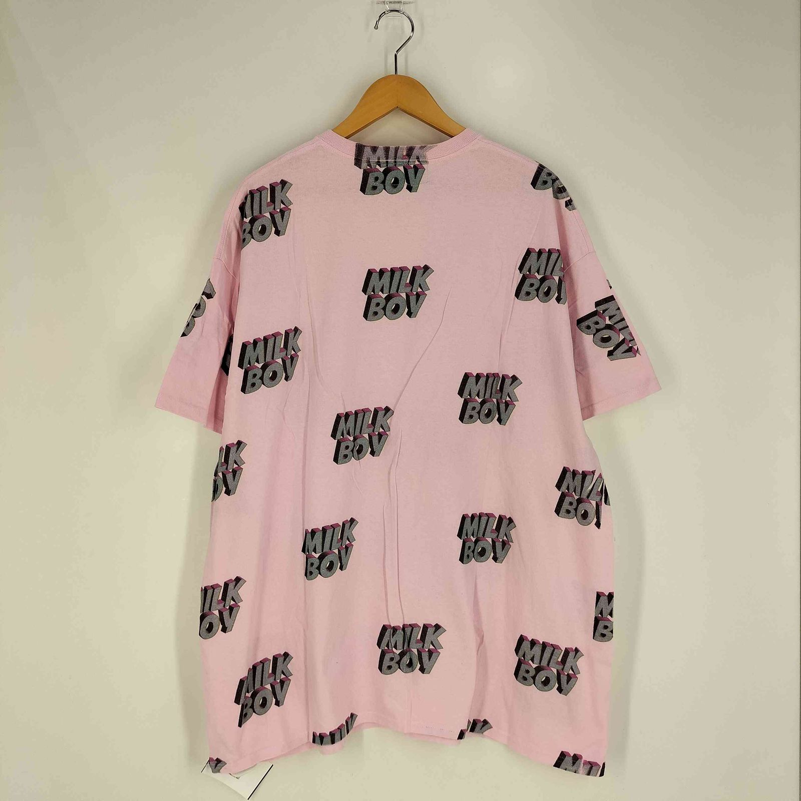 ミルクボーイ MILKBOY CARTOON LOGO 総柄 プリント Tシャツ